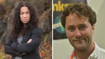 Magda Gad och Rasmus Canbäck. Foto: Magnus Bergström, CC BY 3.0 / Bengt Oberger, CC BY-SA 4.0