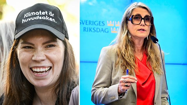 Annika Hirvonen och Janine Alm Ericson kan fortsätta i riksdagen. Foto: Jessica Gow/Jonas Ekströmer/TT