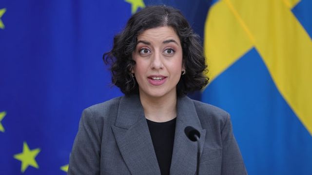 Simona Mohamsson (L). Foto: Pär Bäckström/TT.