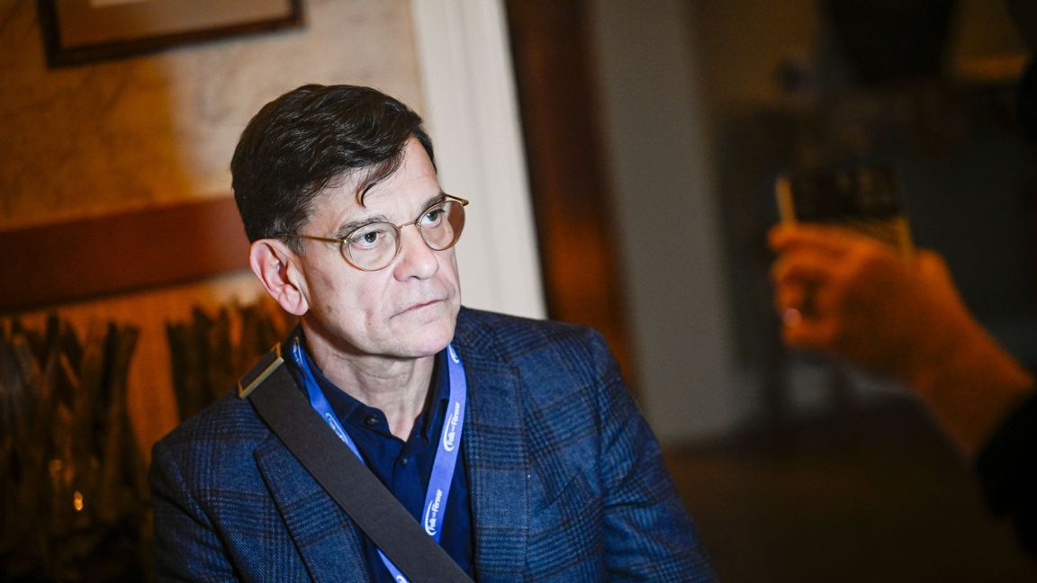 Nationella säkerhetsrådgivaren Henrik Landerholm. Foto: Pontus Lundahl/TT