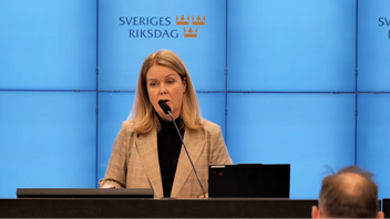 Jennie Nilsson (S). Foto: Socialdemokraterna/YouTube