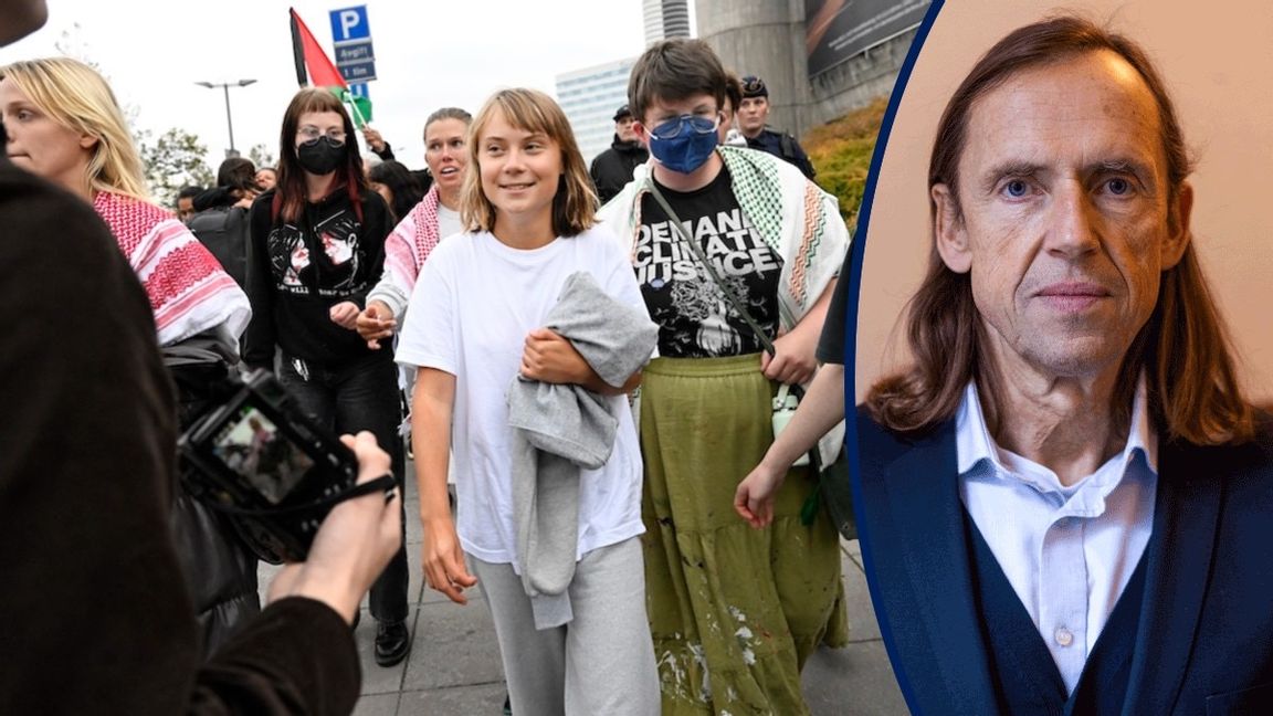 Med tanke på att hon just tillbringat fem dygn i det hon själv beskriver som ett tortyrfängelse, såg Greta Thunberg anmärkningsvärt pigg och opåverkad ut när hon förra tisdagen landade på Arlanda. Foto: Fredrik Sandberg/TT