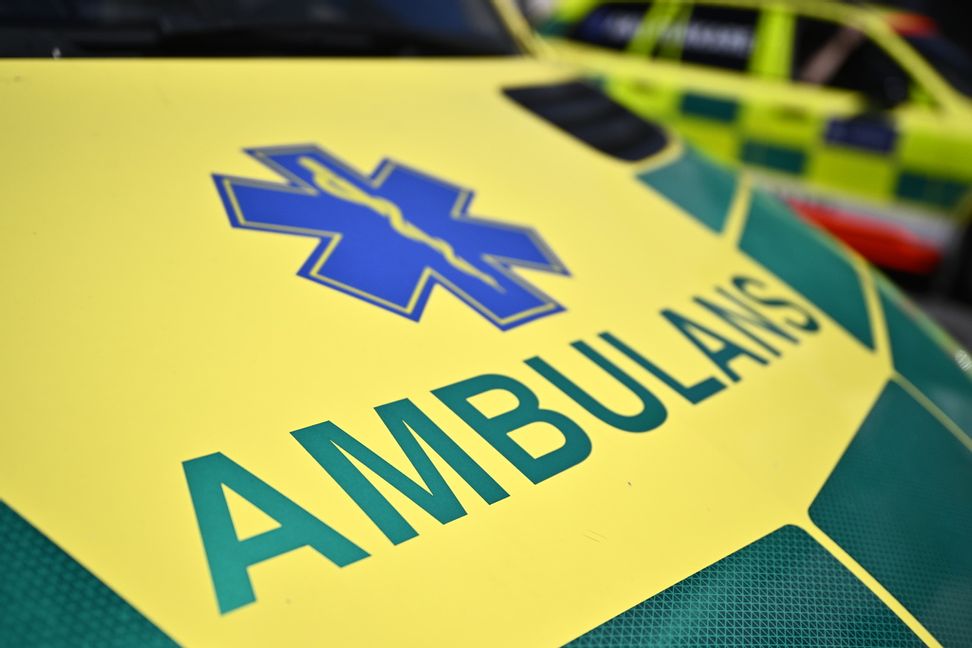 En kvinna som fördes till sjukhus efter en brand i Sunne har avlidit av sina skador. Arkivbild. Foto: Christine Olsson/TT