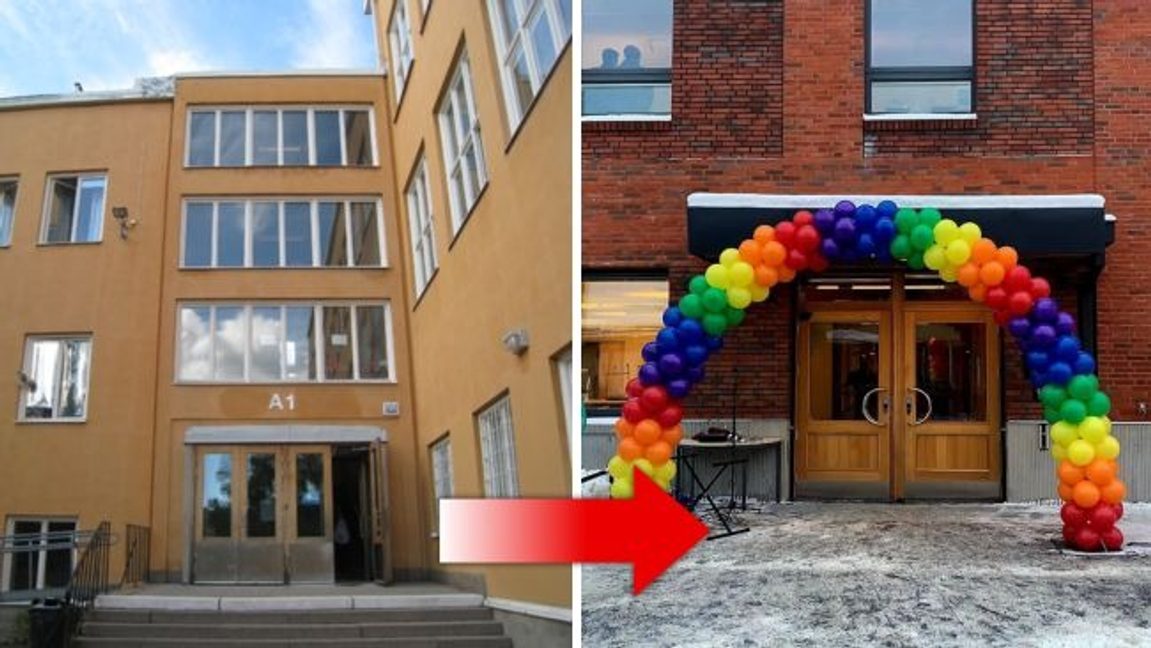  Olovslundsskolan och Vällingbyskolan. Foto: Bysmon, CC BY-SA 3.0 / Facebook