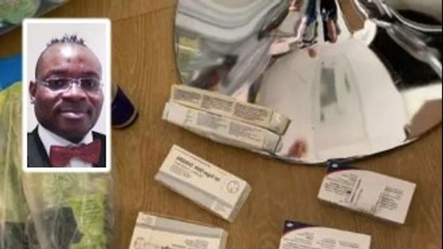 Läkare döms till fyra års fängelse och sju års näringsförbud för att ha drivit knarkcentral på Östermalm. Foto: Polisen/Skärmdump SVT