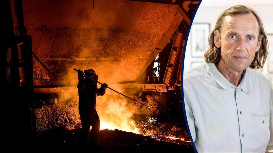 Ska klimatmålen nås måste masugnarna kanske släckas. Foto: Anders Wiklund/TT