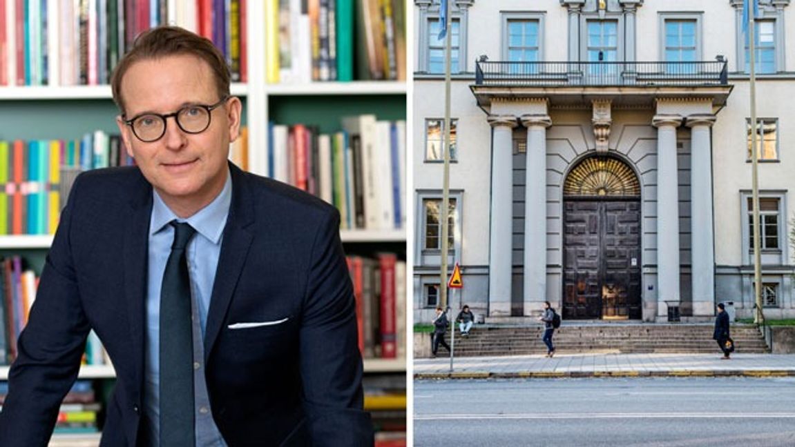 Rektor Lars Strannegård. Foto: Juliana Wiklund/Lars Pehrson/SvD/TT.