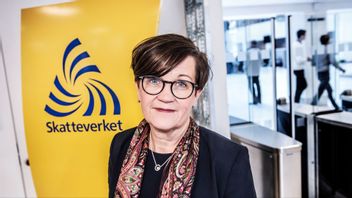 Skatteverkets generaldirektör Katrin Westling Palm. Foto: Tomas Oneborg/SvD/TT