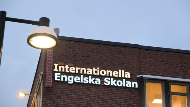 Internationella Engelska skolan får inte tillstånd att bygga fyra nya skolor. Foto: Janerik Henriksson/TT