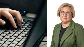 Mejlet skickades till rikspolischef Petra Lundh (till höger). Foto: Pexels/Polismyndigheten.