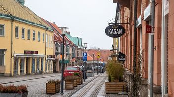 Centrala Simrishamn under lågsäsong. Bild: Fotograferna Holmberg / TT 