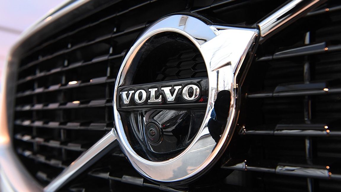 Volvos logotype. Foto:  Jonas Ekströmer/TT