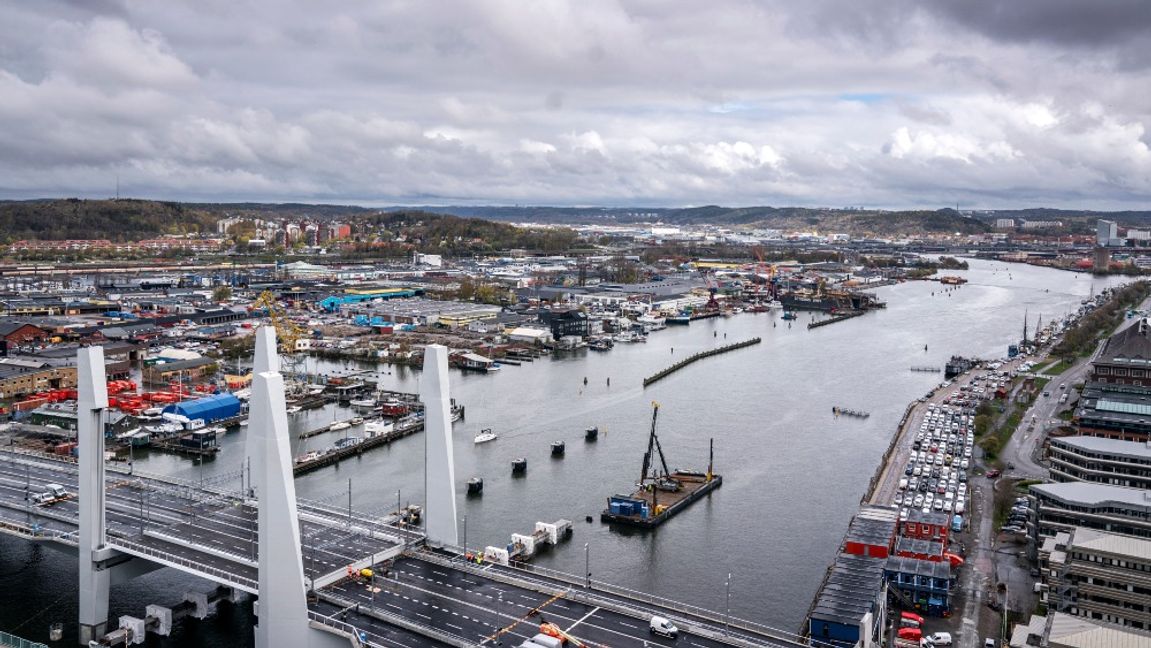 Arkivbild. Nya Hisingsbron. Foto: Björn Larsson Rosvall/TT. 