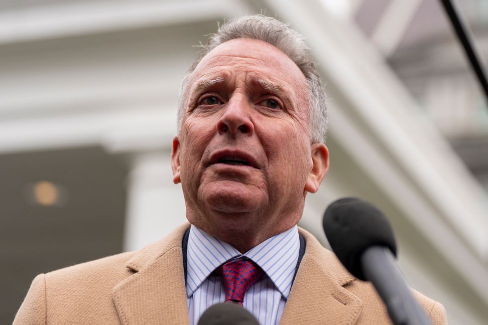 USA:s sändebud Steve Witkoff tidigare i mars. Foto: Alex Brandon/AP/TT