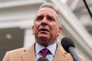 USA:s sändebud Steve Witkoff tidigare i mars. Foto: Alex Brandon/AP/TT