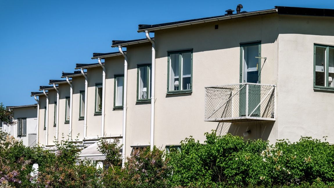 En gång var den socialdemokratiska drömmen egnahem, nu riskerar politiken att tvinga fram social housing. Foto: Claudio Bresciani / TT