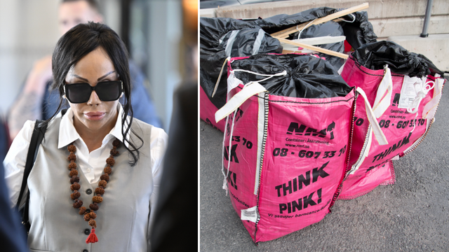 Fariba Vancor, eller Bella Nilsson, som hon tidigare hette. Nu döms den tidigare vd:n för Think Pink till ytterligare ett år och sex månaders fängelse för grova ekobrott. Foto: Anders Wiklund/Fredrik Sandberg/TT