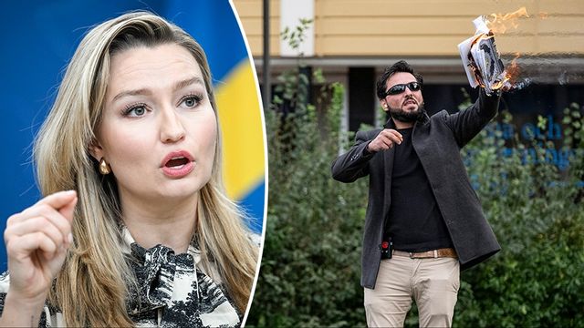 Ebba Busch tycker att mordet på Salwan Momika är ett misslyckande från Sveriges sida. Foto: Fredrik Sandberg/Johan Nilsson/TT