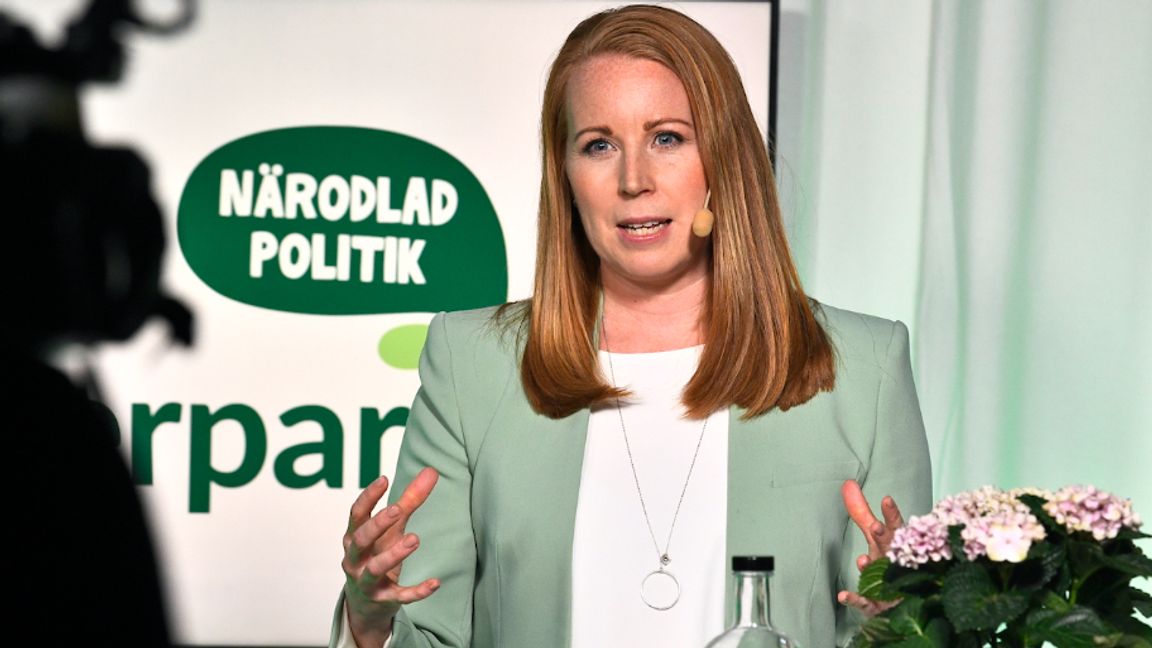 Annie Lööf. Foto Claudio Bresciani/TT