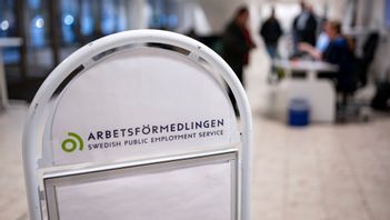 Arbetsförmedlingen noterar rekordlåg arbetslöshet. Foto: Johan Nilsson/TT 