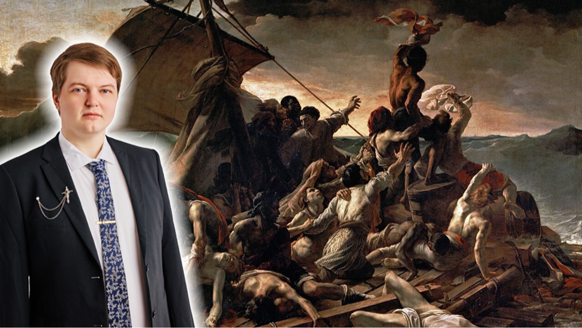 Det är inte råttorna som lämnar det sjunkande skeppet, utan de skickligaste sjömännen. Foto: Théodore Géricault / La Balsa de la Medusa (Museo del Louvre, 1818-19), Public Domain, via Wikimedia Commons 