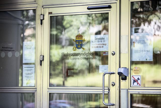 Ekobrottsmyndigheten lokaler i Stockholm. Arkivbild. Foto: Christine Olsson/TT
