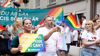 Deltagare i fjolårets Prideparad i Stockholm. Arkivbild. Foto: Caisa Rasmussen/TT