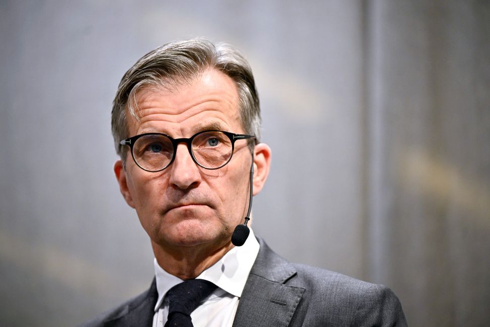 Riksbankschefen Erik Thedéen. Foto: Christine Olsson/TT