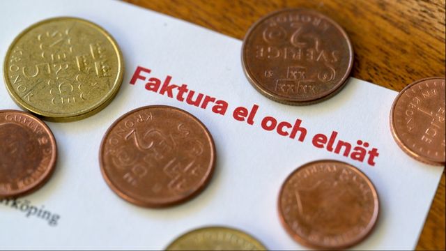 Det är snart dags att betala septemberfakturan. Arkivbild. Foto: Janerik Henriksson/TT