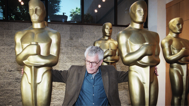 Bo Widerberg vid Oscasgalan 1996 – regissör och författare. Foto: Frank Wiese / TT