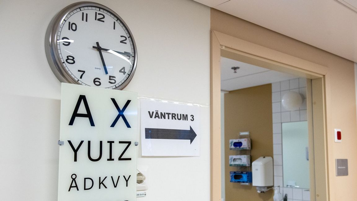 Genrebild från en vårdcentral. Foto: Samuel Steén/TT