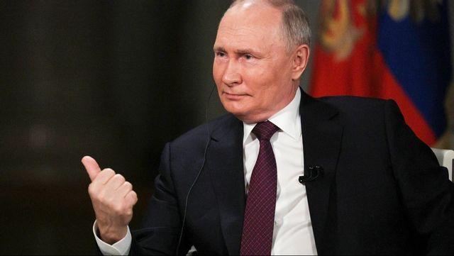 Rysslands president Vladimir Putin. Bild från den ryska propagandakanalen Sputnik. Foto: GAVRIIL GRIGOROV/SPUTNIK, KREMLIN POOL PHOTO VIA AP/TT