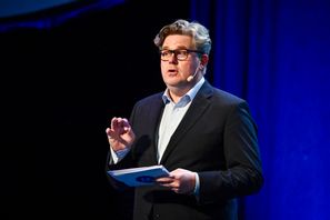 Justitieminister Gunnar Strömmer i Karlstad. Christine Olsson/TT