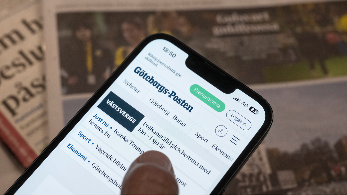 Göteborgs-Posten tvingas nu lämna ut känsliga läsaruppgifter efter tingsrättens beslut. Foto: Fredrik Sandberg/TT