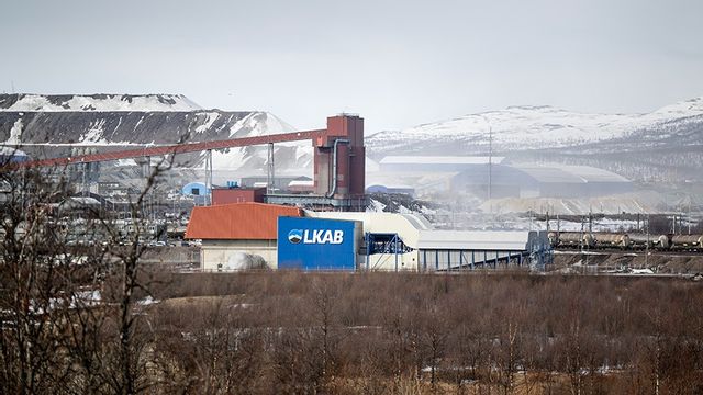 LKAB:s anläggning i Kiruna. Foto: Christine Olsson/TT