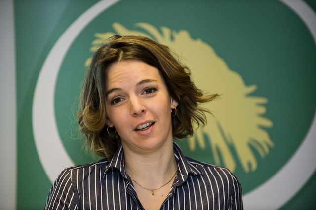 Zaida Catalán var 2009 med på Miljöpartiets EU-valsedel. Hon fördes bort i Kongo-Kinshasa och mördades 2017, då hon arbetade där för FN. Arkivbild. Foto: Bertil Ericson/TT