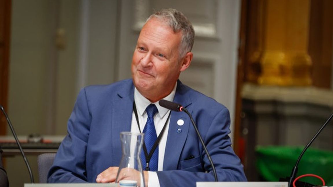 Jan Ericson (M). Foto: Christine Olsson/TT. 