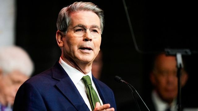 USA:s finansminister Scott Bessent. Foto: AP