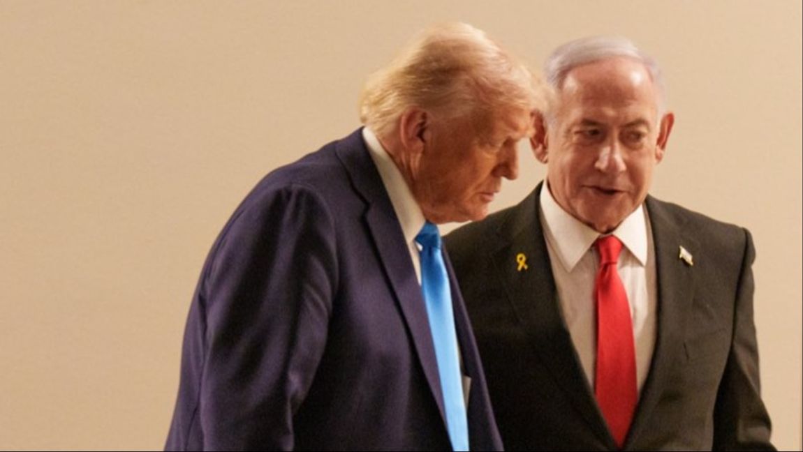 Fnurra på tråden mellan Trump och Netanyahu. Foto: Dan Scavino, Public Domain