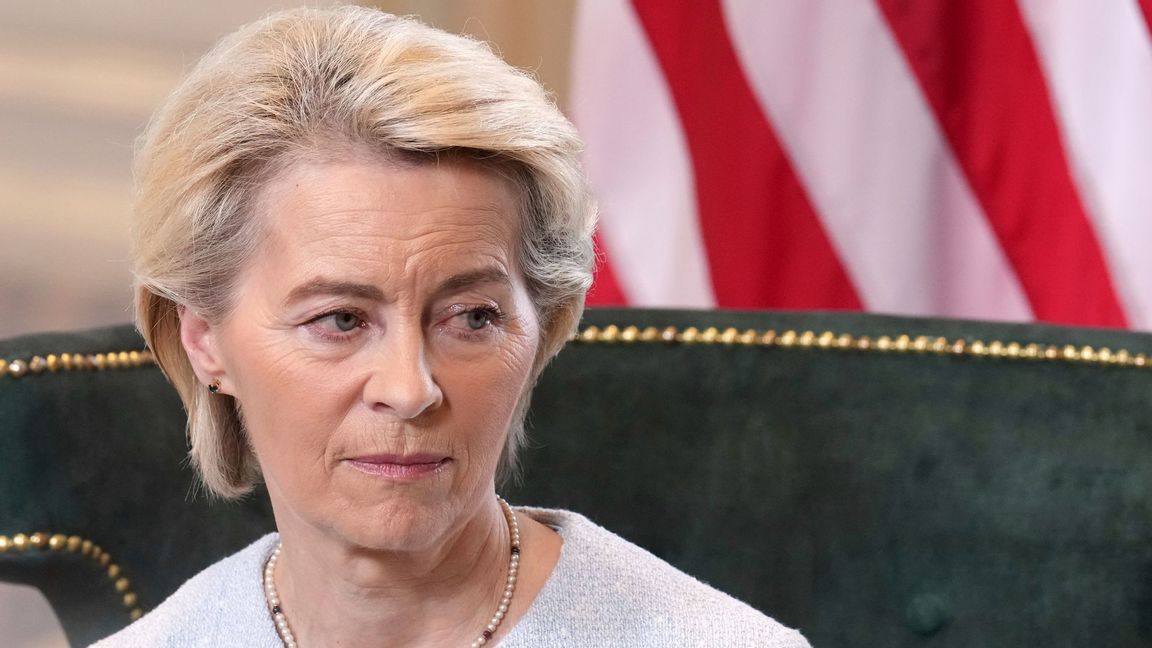 EU-kommissionens ordförande Ursula von der Leyen. Foto: Jacquelyn Martin/AP/TT