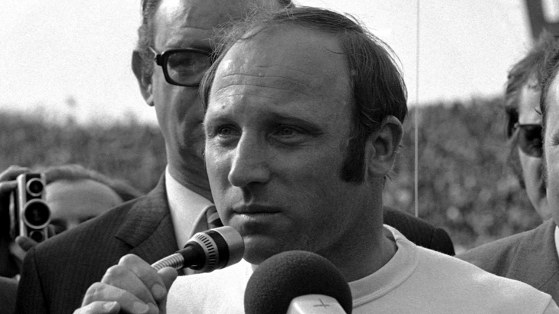 Uwe Seeler har avlidit. Arkivbild. Foto: Helmuth Lohmann/AP/TT