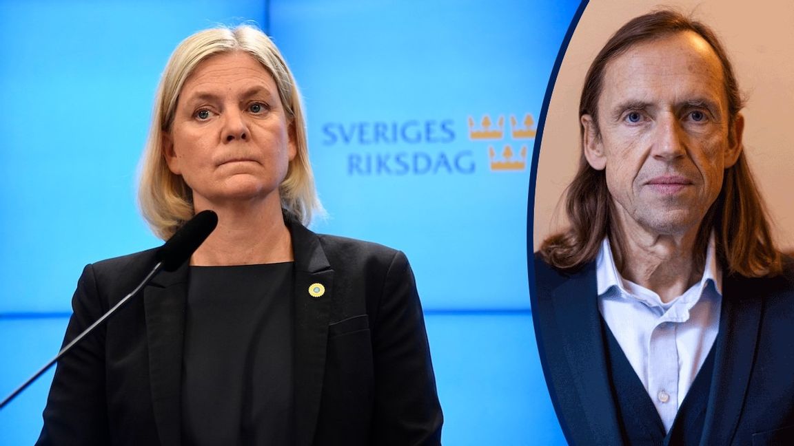 ”Det han [Jamal El-Haj] har skrivit och drivit i riksdagen talar för sig självt”, anser Magdalena Andersson. Hon vet inte hur rätt hon har. Foto: Lars Schröder/TT