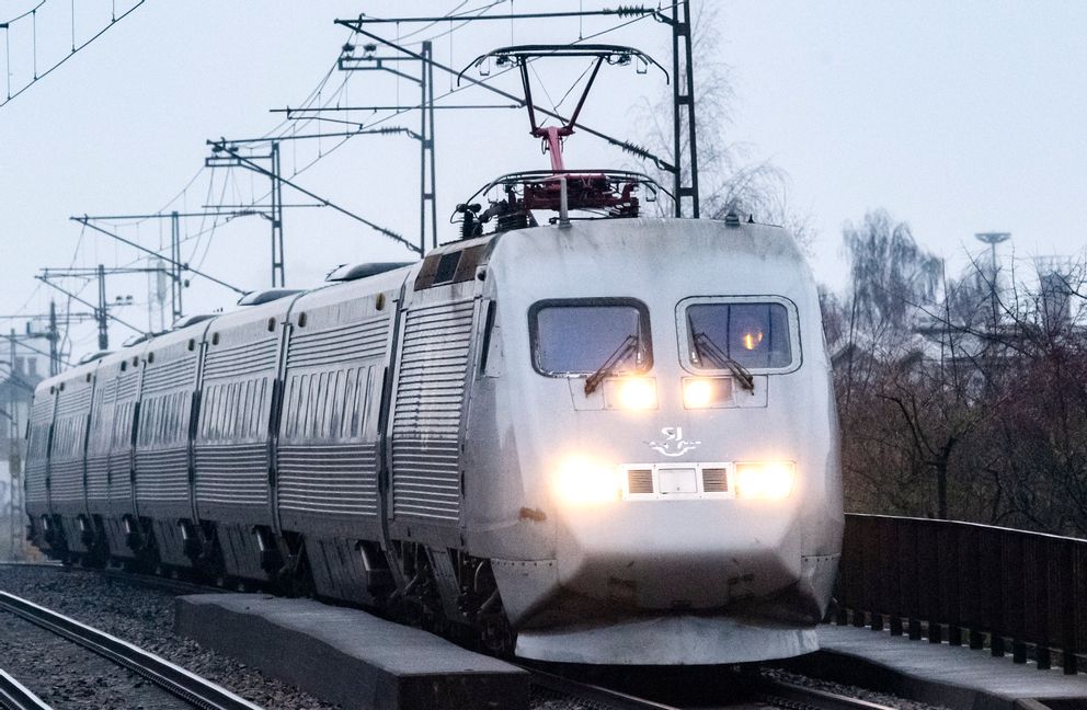 Testbanan ska möjliggöra tester av tåg och järnvägsutrustning i vinterklimat. FOTO: Johan Nilsson/TT.