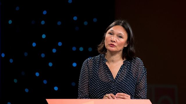 Sylvia Schwaag Serger, professor i forskningspolitik vid Lunds universitet. Foto: Torstein Bøe / TT