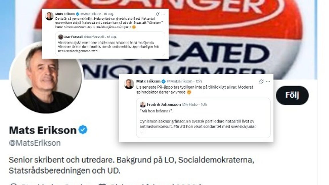 Tidigare S-topp om hatet mot Mohamsson: ”PR-Jippo”