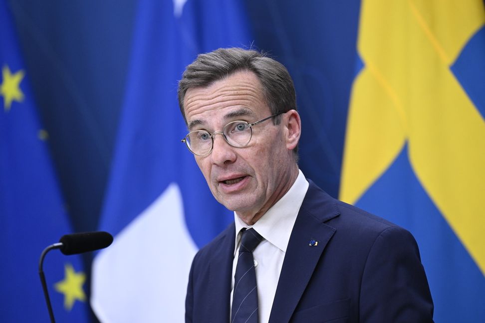 Statsminister Ulf Kristersson (M) deltar i slutet av veckan på EU-toppmöte i Bryssel. Arkivbild. Jessica Gow/TT