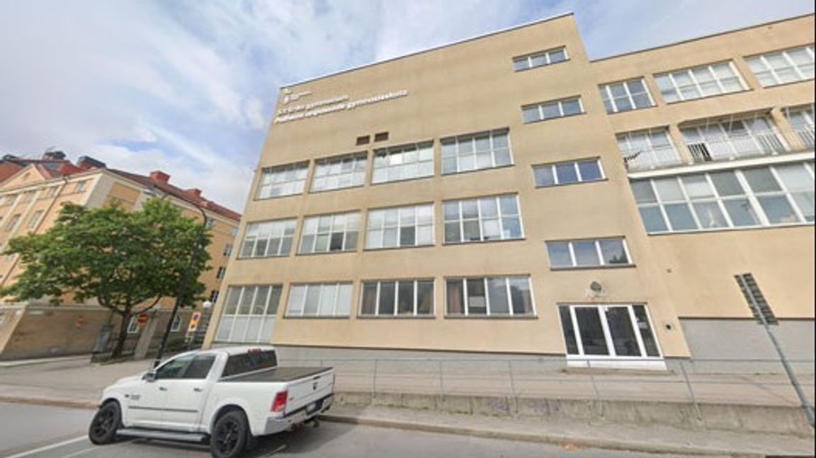 Polhems anpassade gymnasium i Stockholm. Foto: Google Maps.