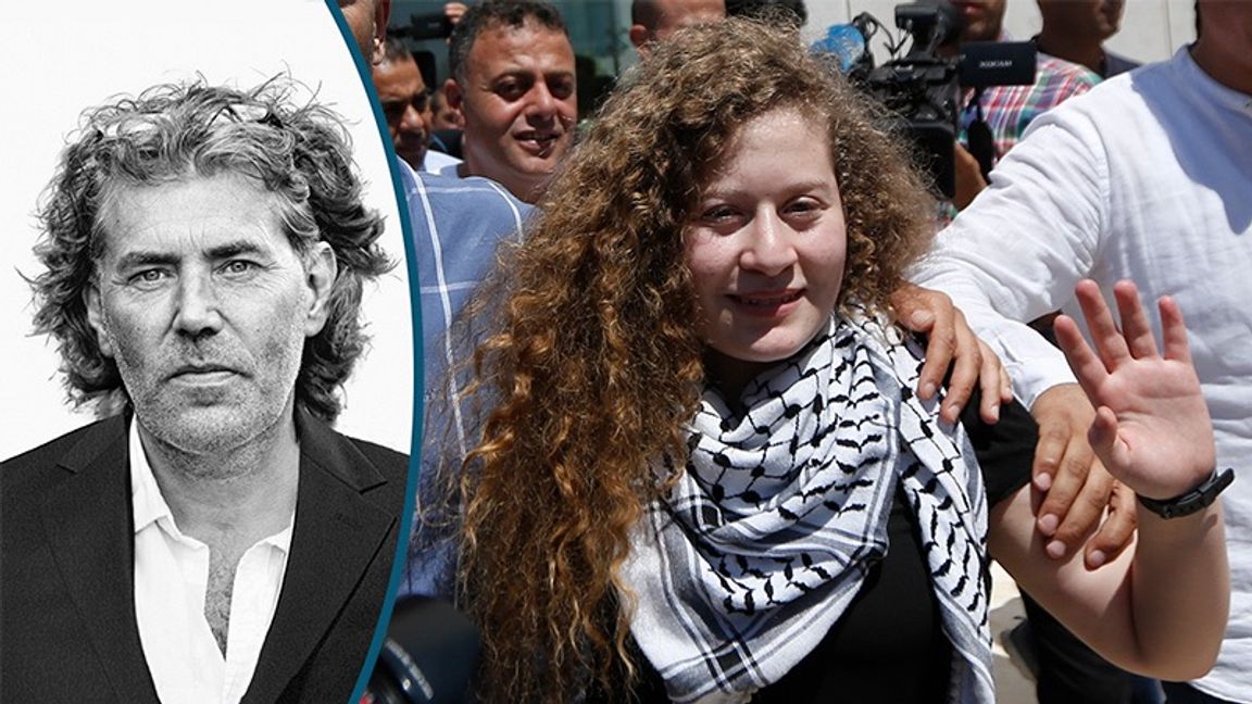 Ahed Tamimi tillhör klanen Tamimi, och har blivit en palestinsk ikon .Foto: Majdi Mohammed/AP/TT