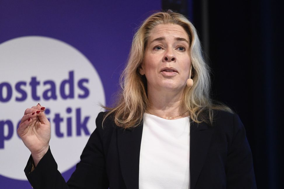 Vice riksbankschef Aino Bunge. Foto: Lars Schröder/TT