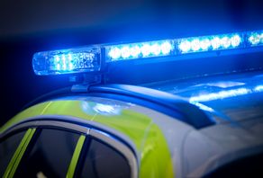 Polis och Nationella bombskyddet hade en insats i Kungsbacka i natt. Arkivbild. Johan Nilsson/TT